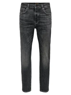 ONSYOKE Middels høyt snitt Tapered Fit Jeans