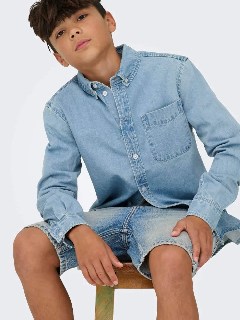 OSJEDGE Middels høyt snitt Straight Fit Shorts