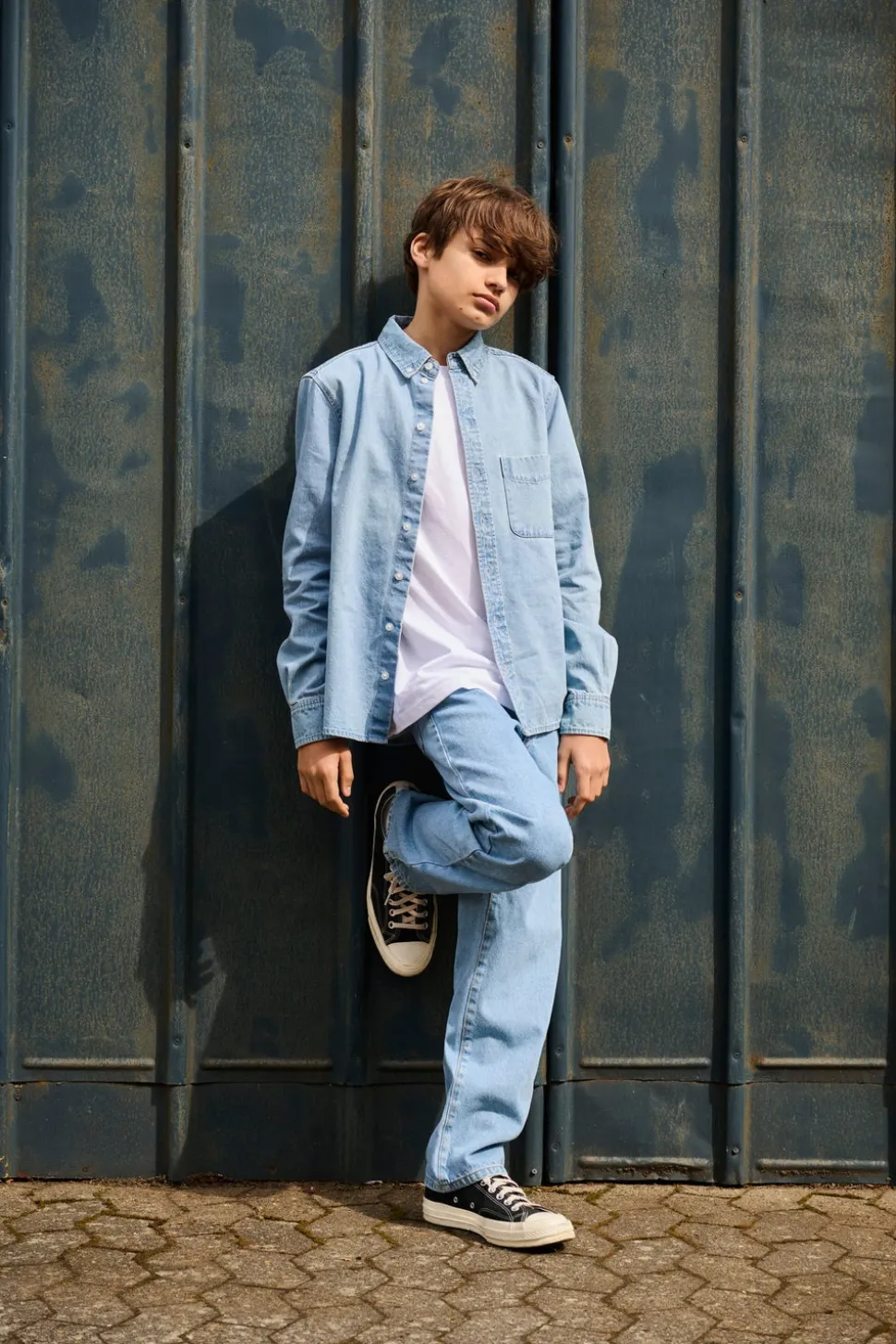OSJFADE Middels høyt snitt Loose fit Jeans
