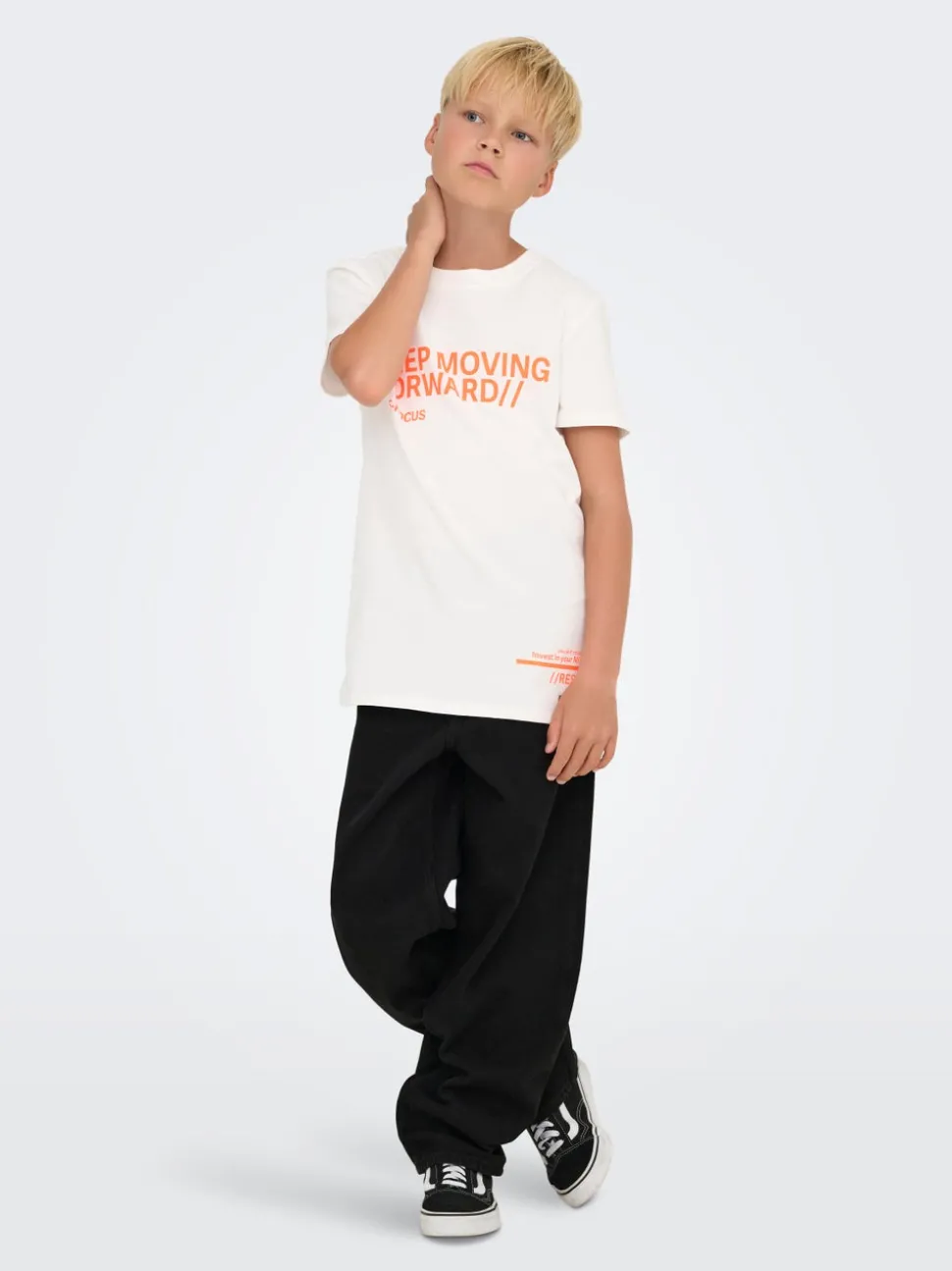 OSJFADE Middels høyt snitt Loose fit Jeans