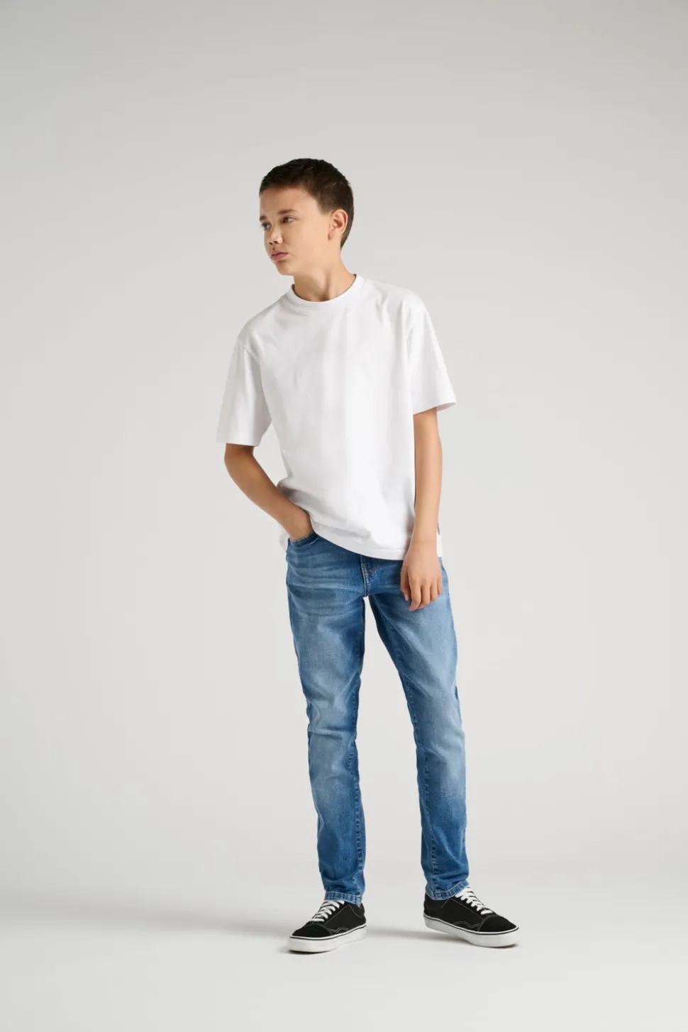 OSJYOKE Middels høyt snitt Tapered Fit Jeans