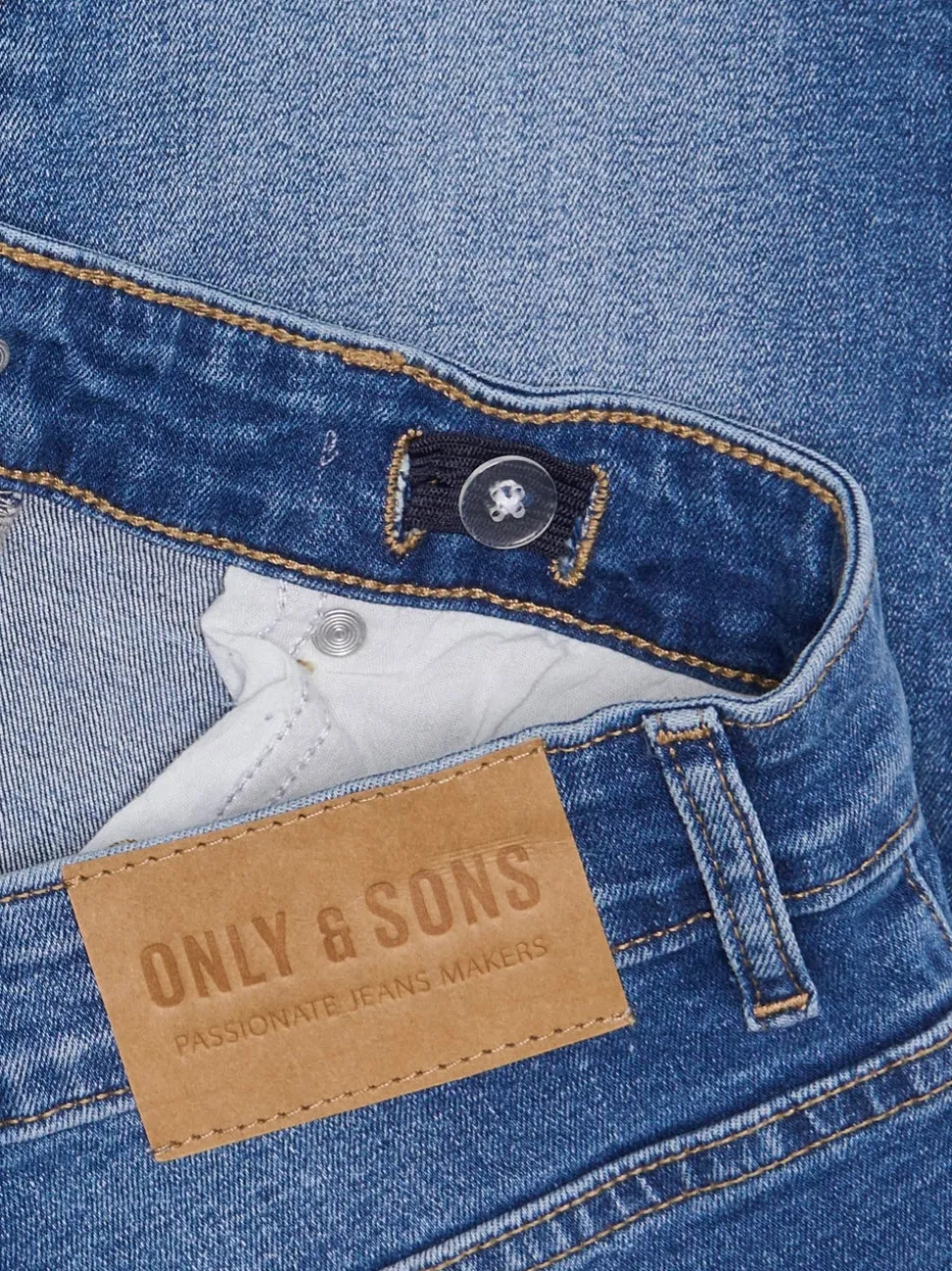 OSJYOKE Middels høyt snitt Tapered Fit Jeans